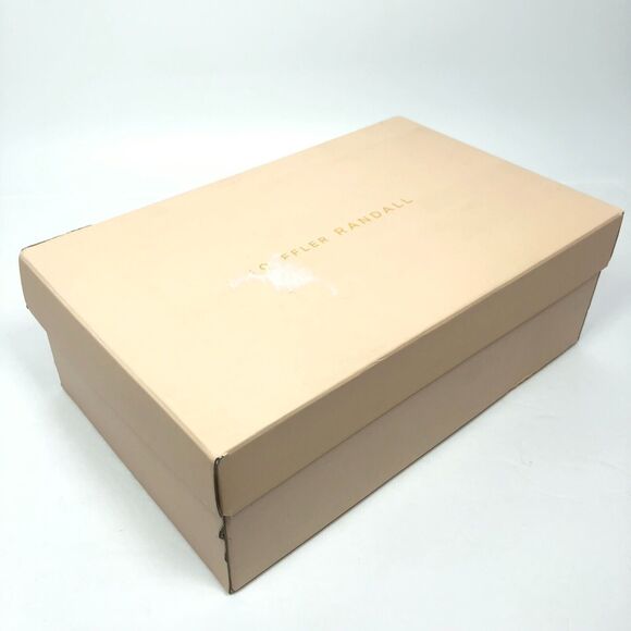 New OpBx Loeffler Randall Prisca Ankle Wrap Sandals Leather Strappy Dune Size 7 - Picture 10 of 11